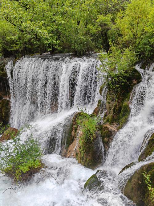 九寨沟瀑布哪4大瀑布