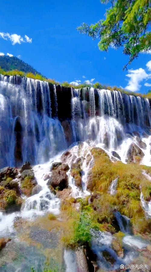 九寨沟,最引人注目的5大瀑布
