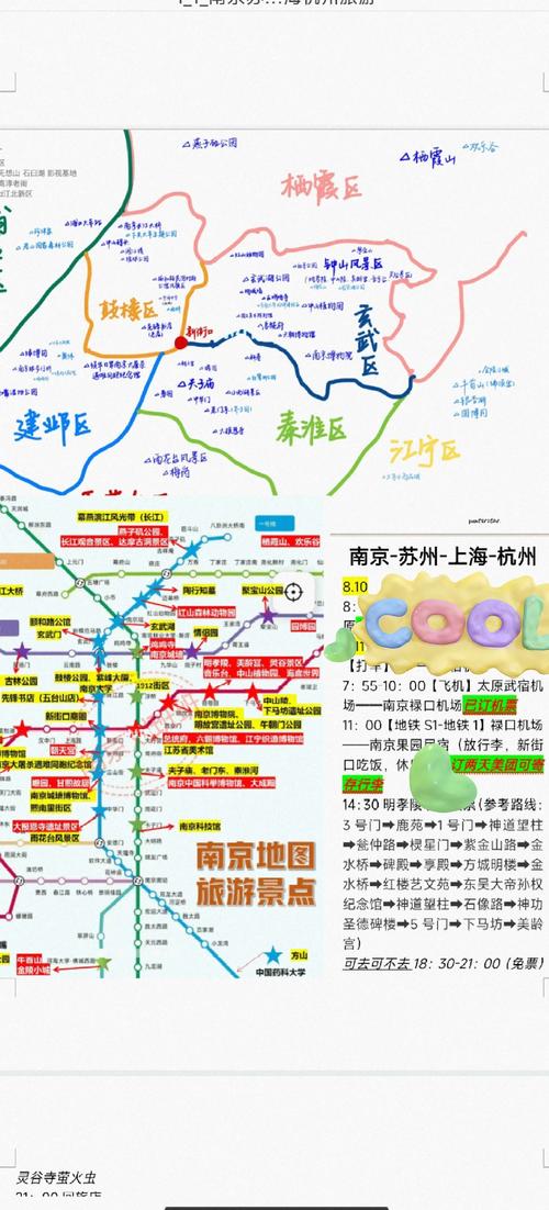 上海去苏杭南京游最佳路线