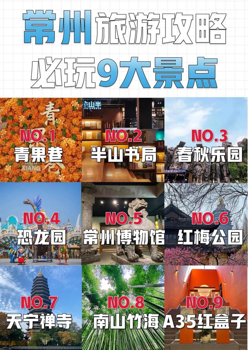 【首曝】必去前十常州旅游景点,攻略大全!