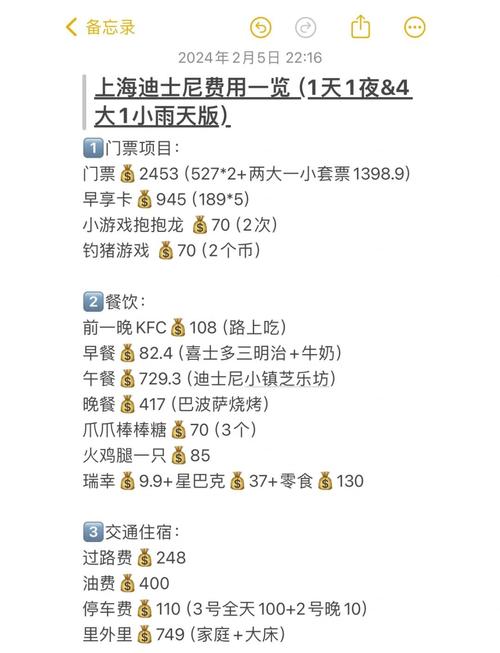 一万元预算可以两个人去上海迪士尼玩一圈么?