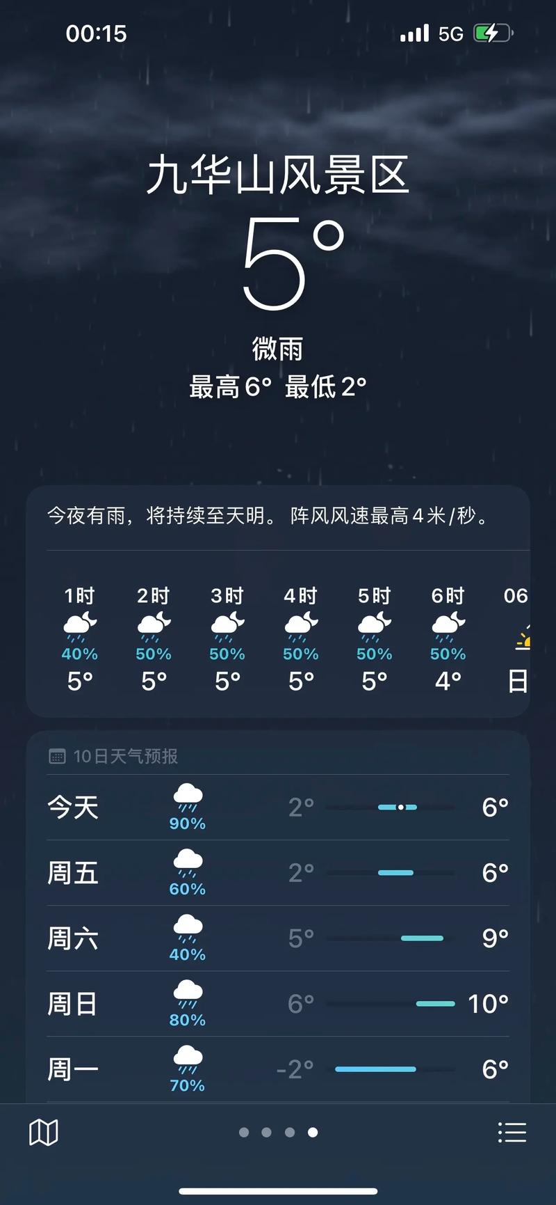 九华山池州天气15天预报,池卅九华山今日天气