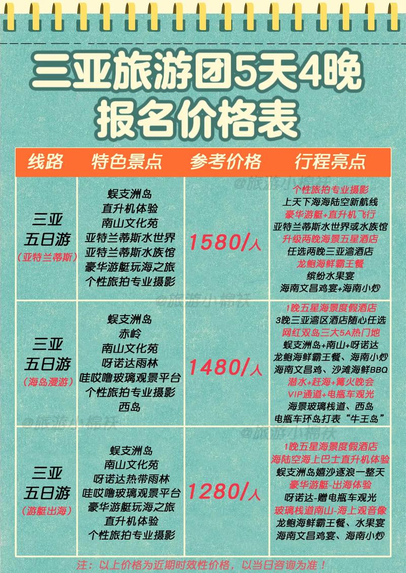 深圳到三亚5天四晚2个人得多少钱