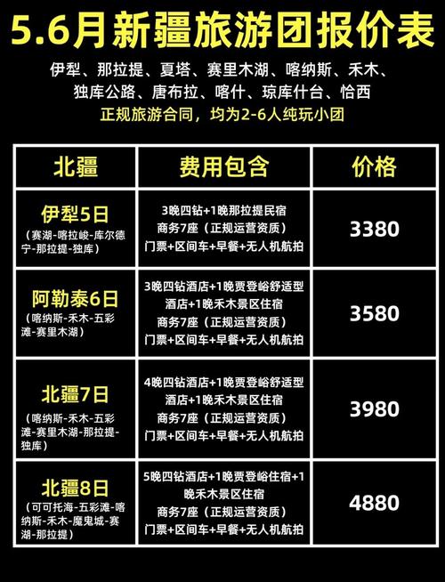 太原到乌鲁木齐旅游团多少钱