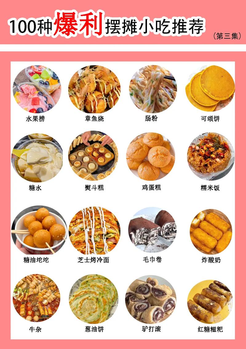 适合一个人卖的小吃摊有哪些