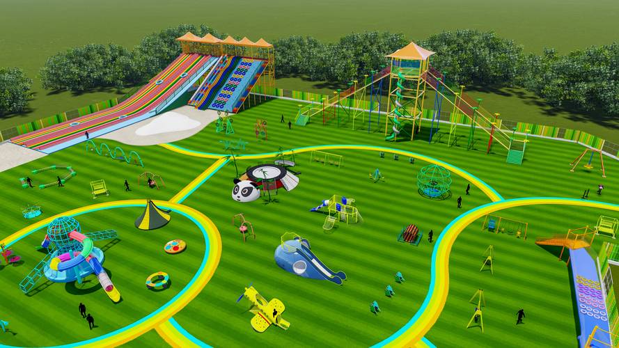 适合景区农庄的小型游乐项目推荐