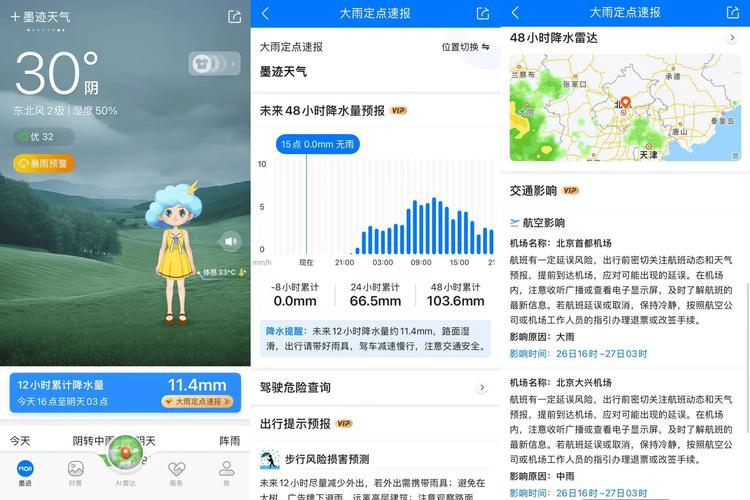 墨迹天气怎么看24小时天气预报_24小时预报查看方法