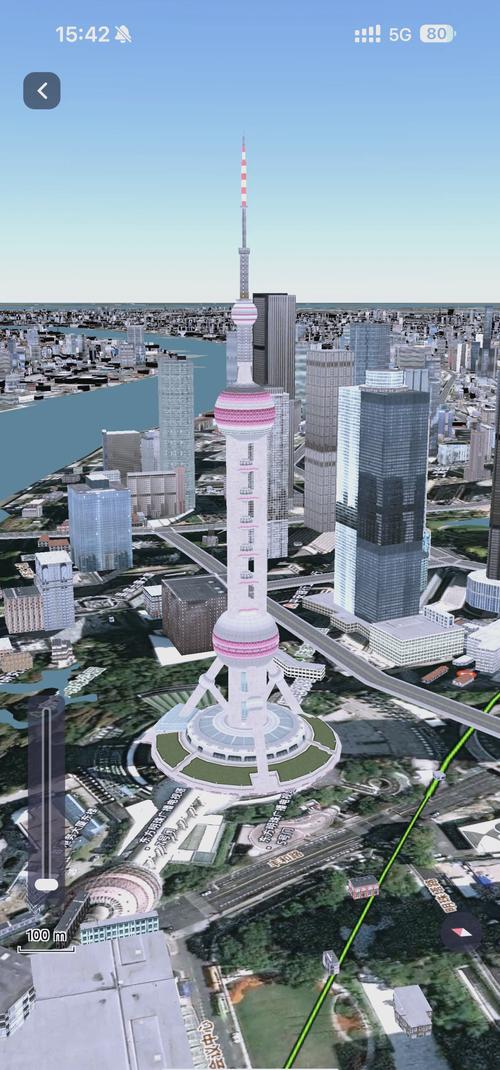 手机上如何使用百度地图的全景模式