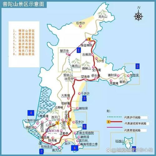 普陀山具体地址在哪里?义乌去普陀山自由驾的路线怎么走?