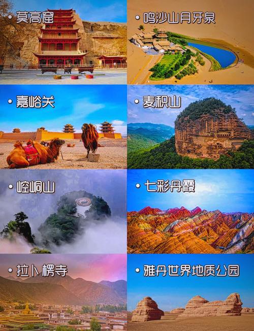 甘肃有哪些旅游景点