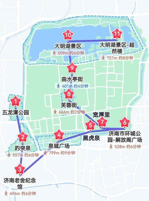 济南一日游路线