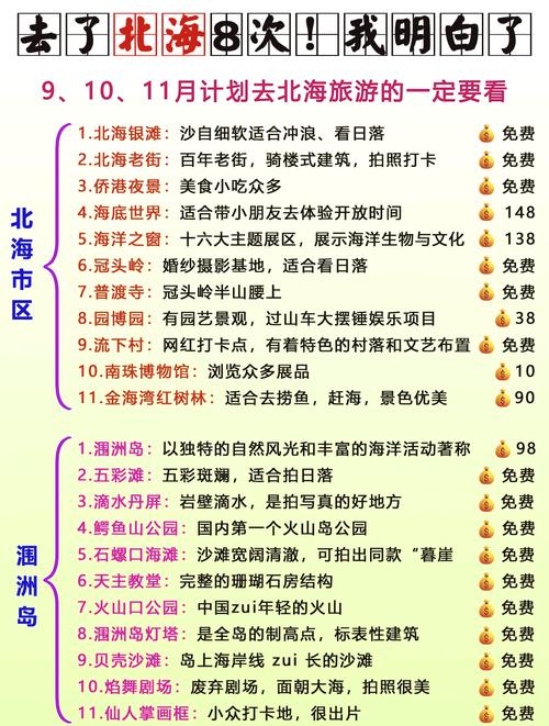 广西北海游玩攻略+注意事项