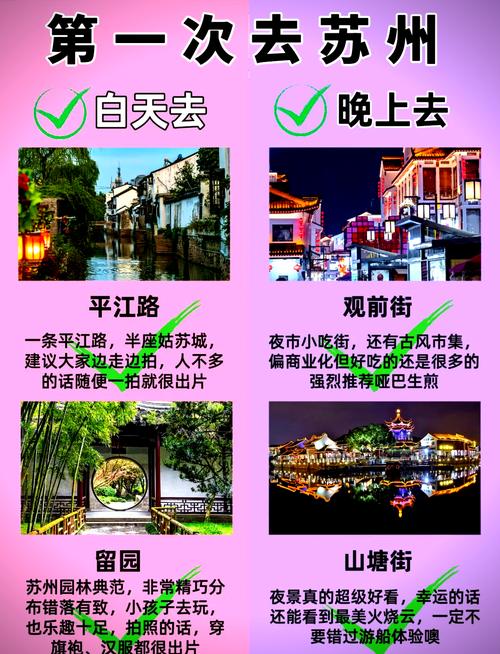 苏州一天半游最佳路线,旅游自由行苏州路线