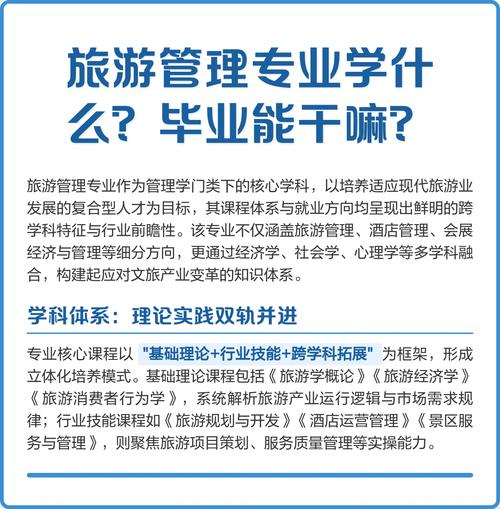 旅游管理专业出来能干嘛。