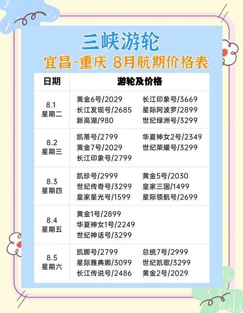 长江游轮旅游什么时间开始(长江游轮旅游线路)