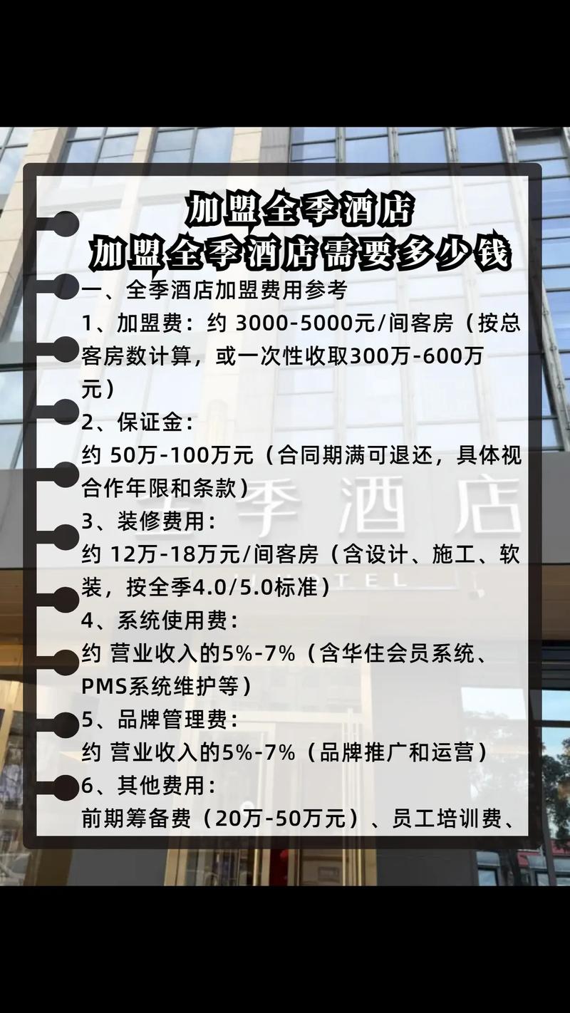 酒店加盟费是多少?