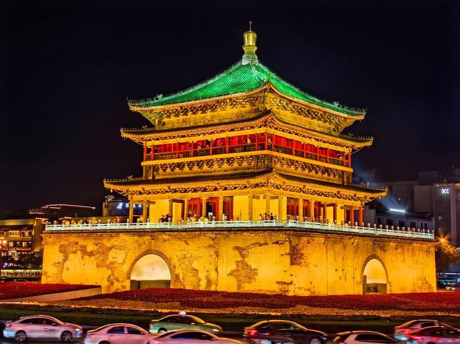 西安、南京、北京的钟鼓楼比较