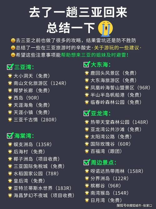 如果我一个人想去海南三亚去旅游,玩一个礼拜跟团去或自己去得大概花多少...